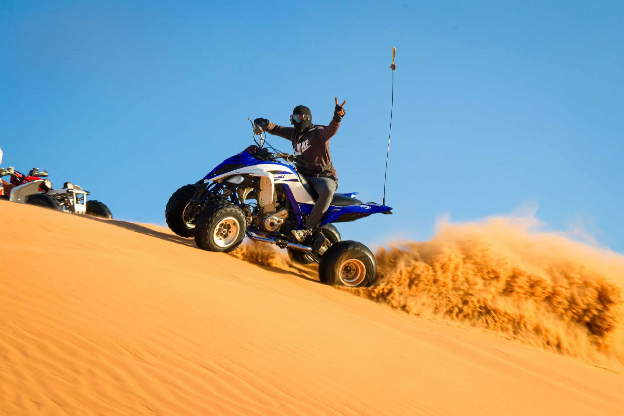Morning Desert Safari with Quad Bike & Camel Riding experience in Dubai - Image 6