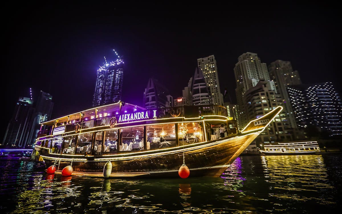 Alexandra Dhow Cruise With Dinner experience in Dubai - Image 3