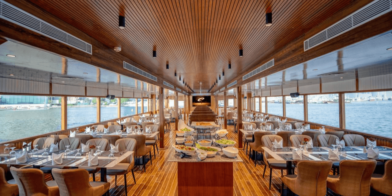 Celeste Sunset Cruise With Dinner & Views in Al Seef experience in Dubai - Image 8