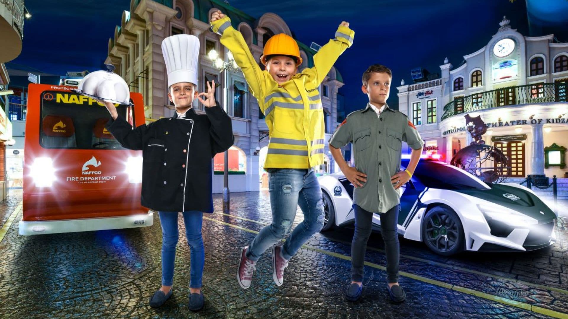 KidZania Dubai Mini City for Kids' Real-Life Role Play experience in Dubai - Image 2