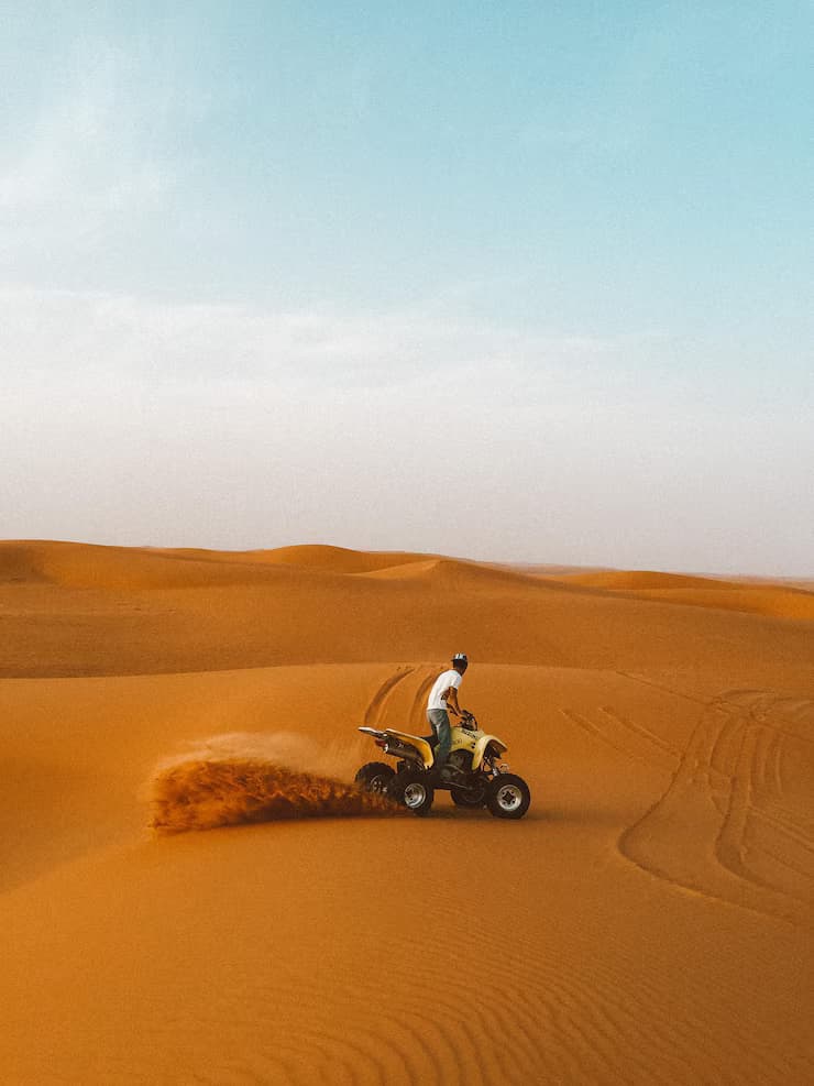 Morning Desert Safari with Quad Bike & Camel Riding experience in Dubai - Image 7