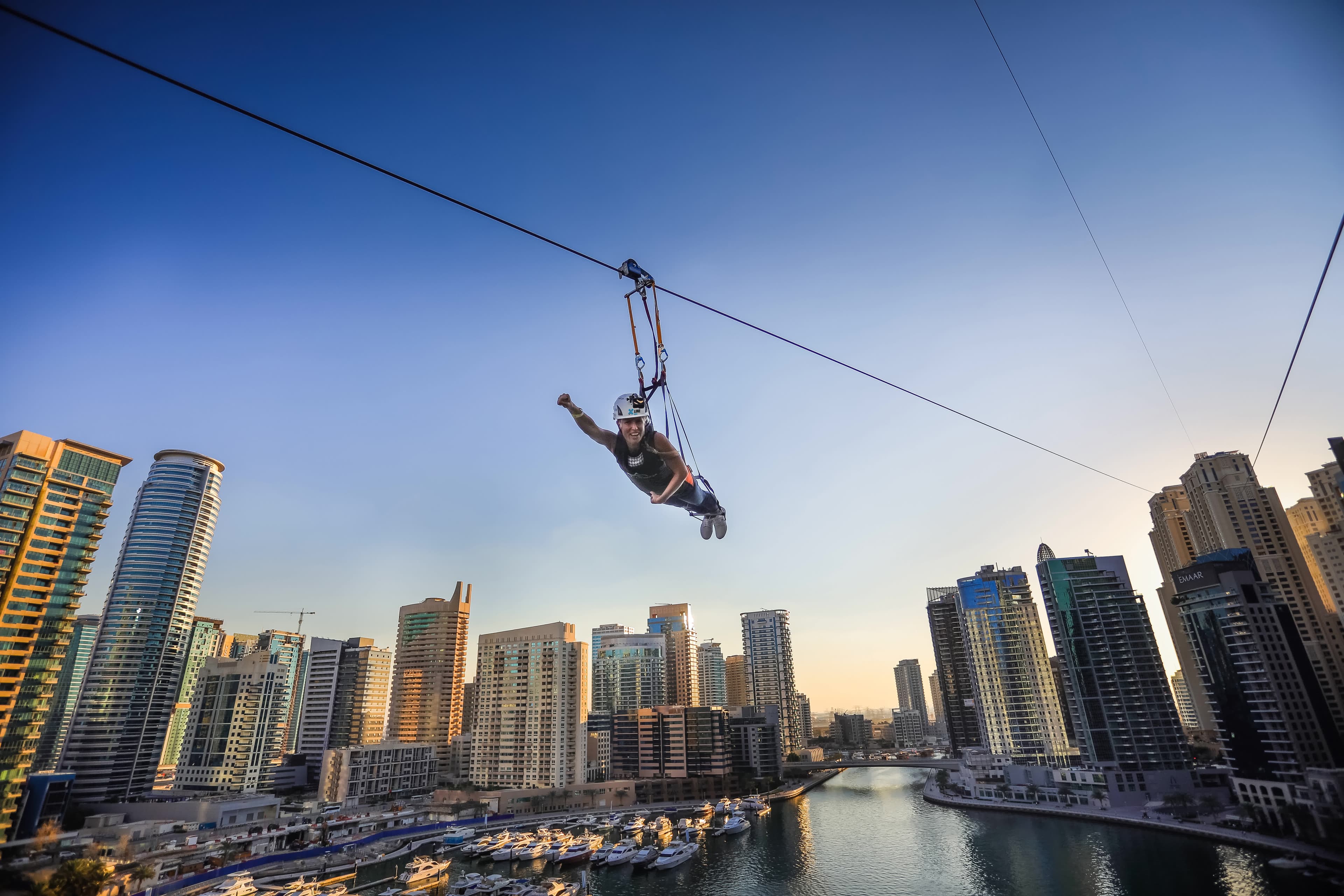 XLine Dubai Marina – The World's Longest Urban Zipline experience in Dubai - Image 2