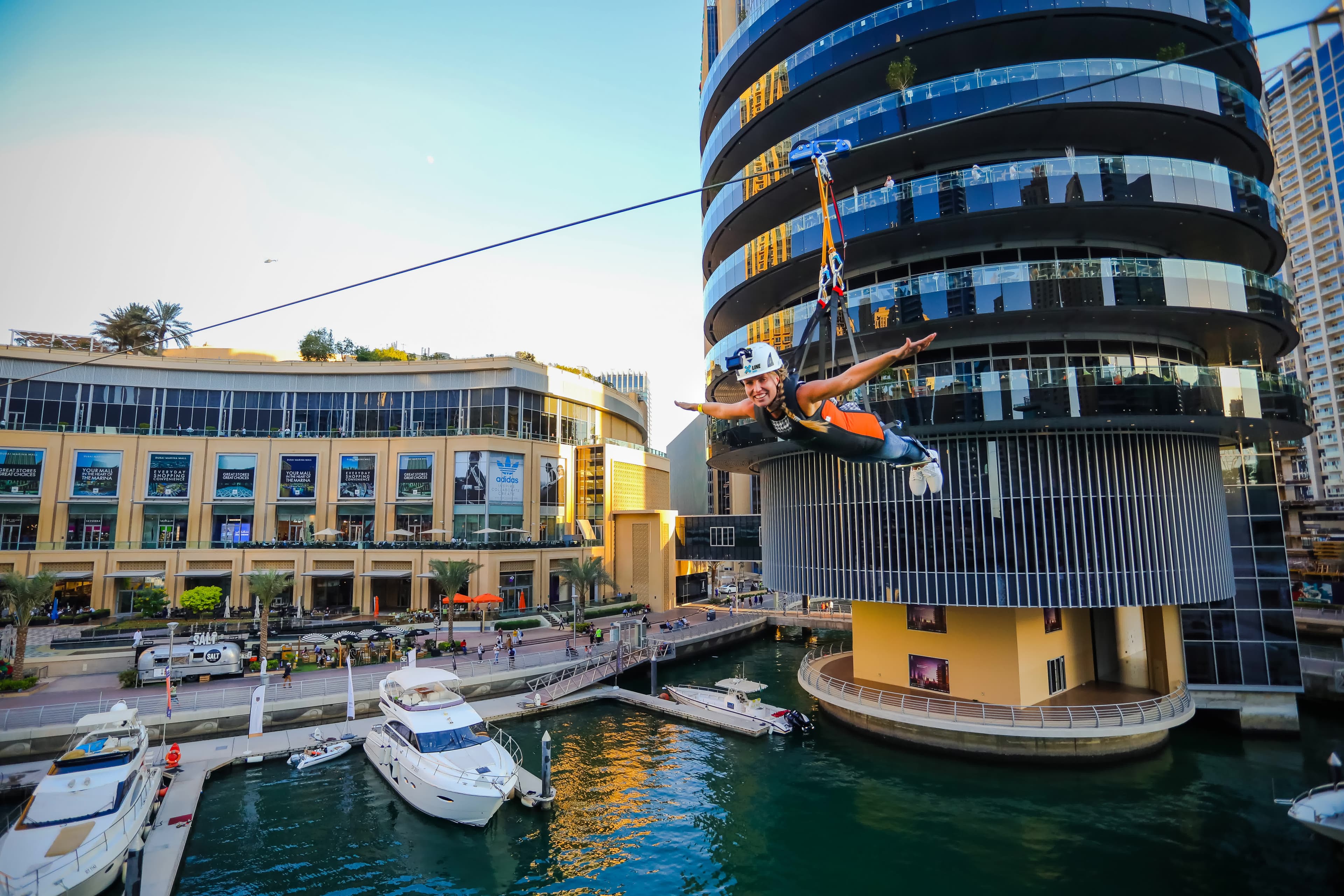 XLine Dubai Marina – The World's Longest Urban Zipline experience in Dubai - Image 6