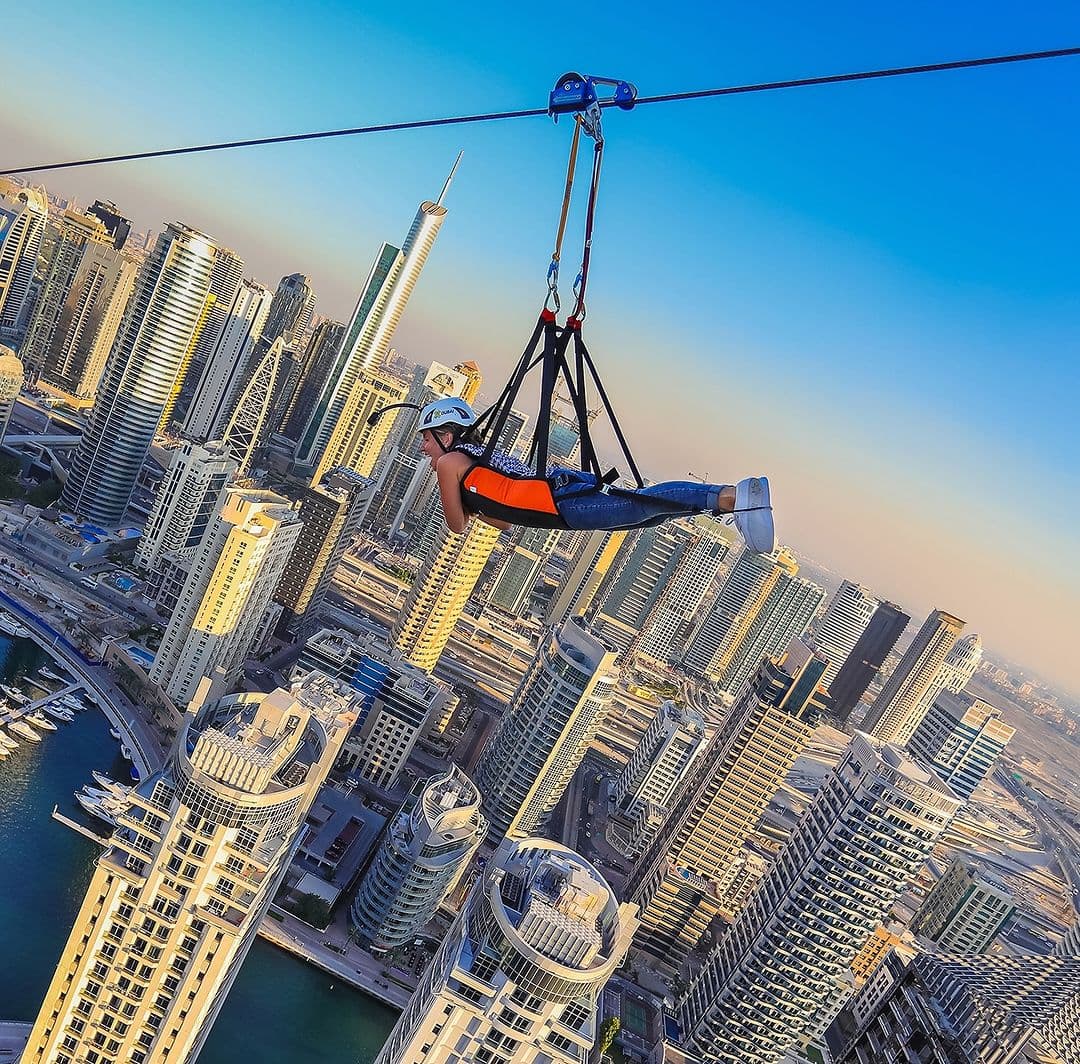 XLine Dubai Marina – The World's Longest Urban Zipline experience in Dubai - Image 8