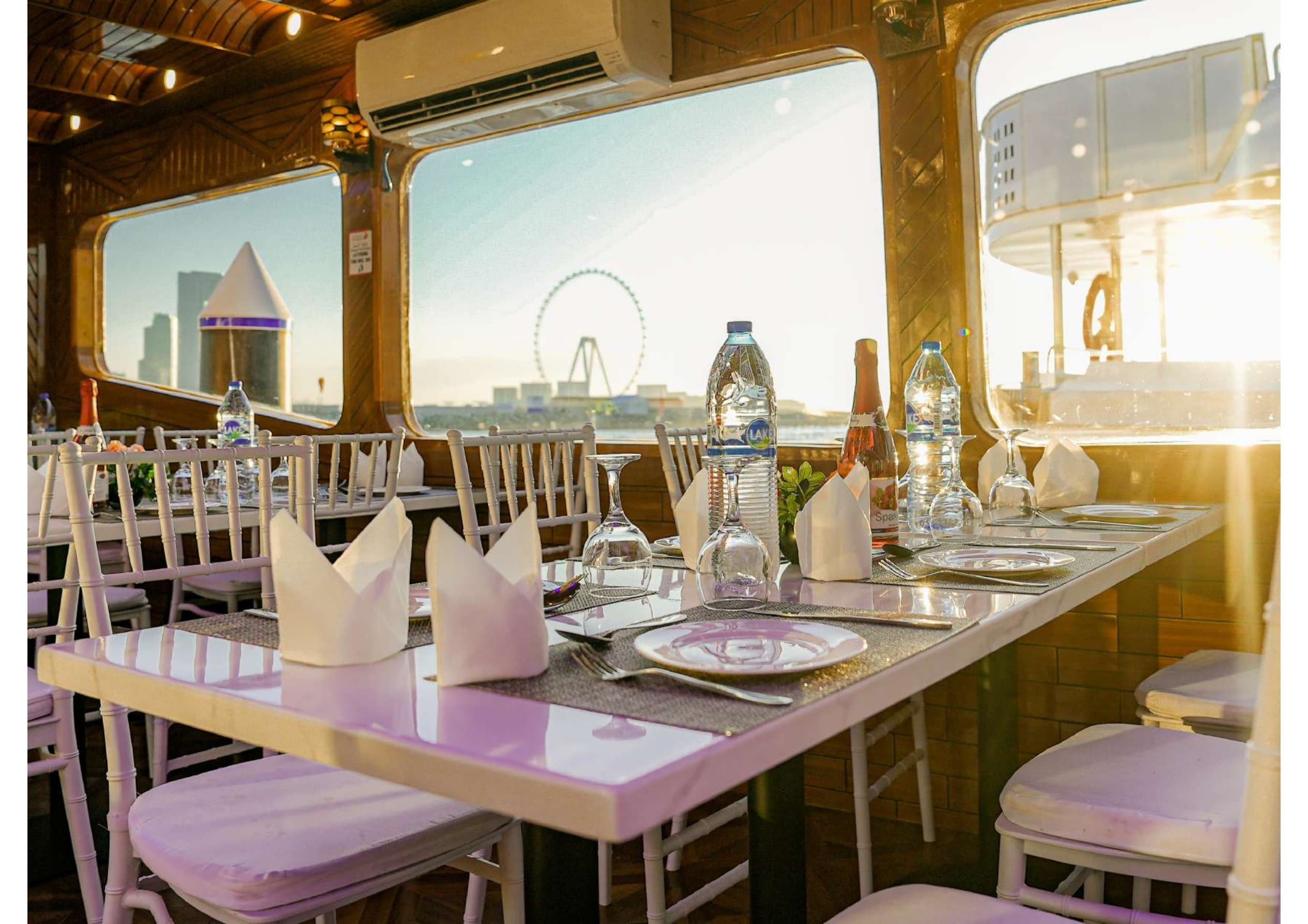 Evening Marina Dhow Cruise with Dinner experience in Dubai - Image 11