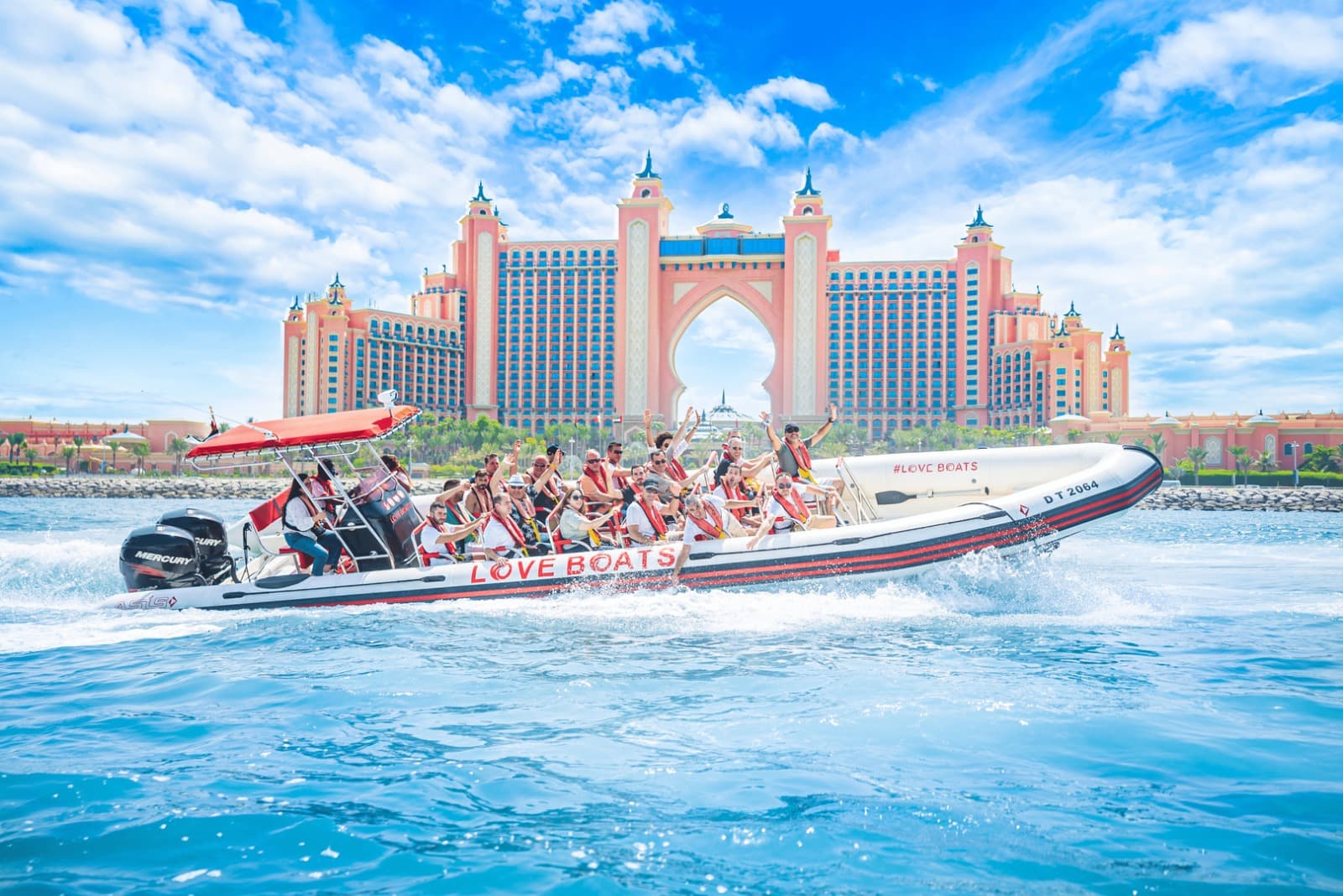 Love Boat Ride in Dubai Marina experience in Dubai - Image 1